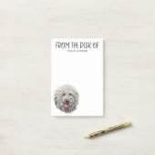 Puli Lover Post-it Klebezettel (Auf Schreibtisch)