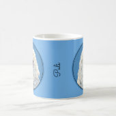 Puli-Malerei - Niedliche Original Hunde-Kunst Kaffeetasse (Mittel)