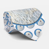 Puli-Malerei - Niedliche Original Hunde-Kunst Krawatte (Gerollt)