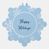 Puli-Malerei - Niedliche Original Hunde-Kunst Ornament Karte (Rückseite)