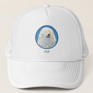 Puli-Malerei - Niedliche Original Hunde-Kunst Truckerkappe