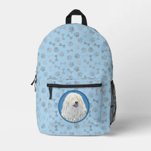 Puli-Malerei - Süße originelle Hundekunst Bedruckter Rucksack