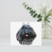 Puli Mama 2 Postkarte (Stehend Vorderseite)