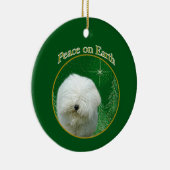 Puli Peace Keramik Ornament (Rechts)