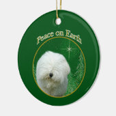 Puli Peace Keramik Ornament (Links)