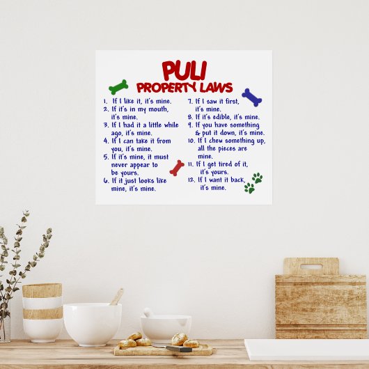 PULI PL2 POSTER (Küche)