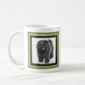 Puli Puppy Art von Glenda Harlan Kaffeetasse (Links)
