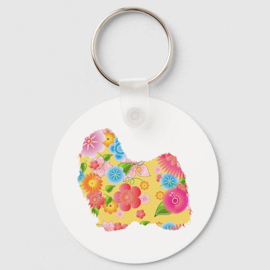 Puli Schlüsselanhänger (Vorderseite)