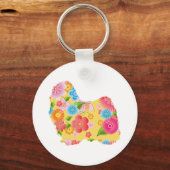 Puli Schlüsselanhänger (Vorderseite)