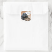 Puli Türkei Runder Aufkleber (Tasche)