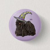 Puli Witch Button (Vorderseite)