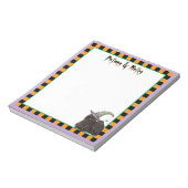 Puli Witch Notepad Notizblock (Rotiert)
