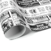 Pulicidad, Tageszeitung, altertümliche, Geschenkpapier (Rolleneckpunkt)