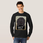Pulik Guilty Dog Mugshot T-Shirt (Vorne ganz)