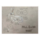 Pull Along Bunny Poster (Vorderseite)