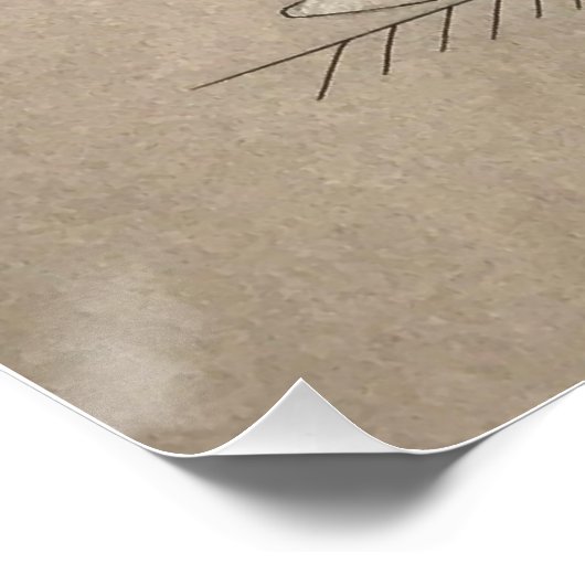 Pull Along Snail Poster (Ecke)