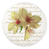 Pull der französischen Blütenschwärme Keramikknauf (Vorderseite)