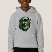 Pull DJ Cat Hoodie (Vorderseite)