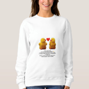 Pull "Gelbes Küken" - Lustig, süß und originell Sweatshirt