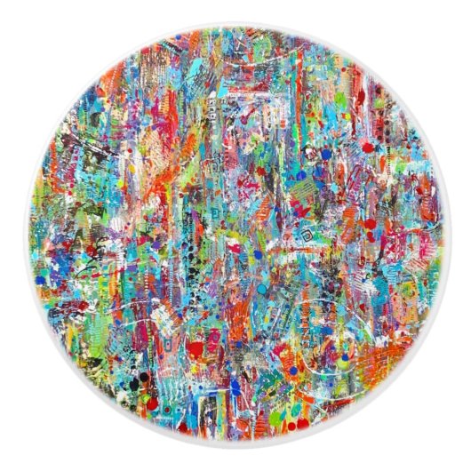 Pull-Keramik Keramikknauf (Vorderseite)