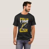 Pull Me If You Can Zander Haken Köder Experte Wall T-Shirt (Vorne ganz)