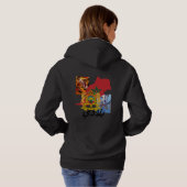 Pull mit Kapuze Hoodie (Schwarz voll)