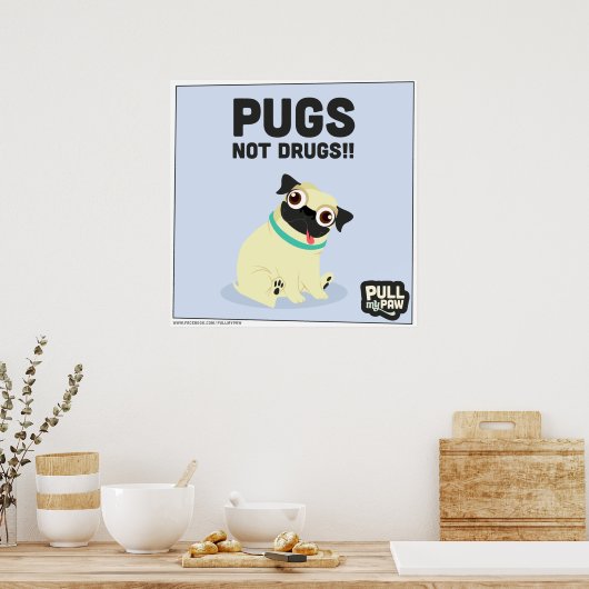 Pull My Paw - Poster 03 (Küche)