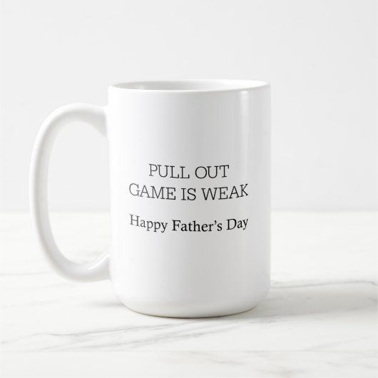 Pull-out-Spiel ist schwache Kaffee-Tasse, glücklic Kaffeetasse (Links)
