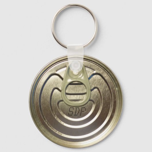 Pull-Ringinitialen Schlüsselanhänger (Vorderseite)