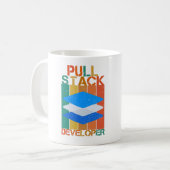 PULL STACK DEVELOPER - VOLLSTÄNDIGER DEV KAFFEETASSE (Vorderseite Links)