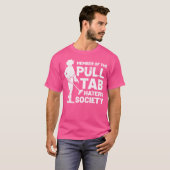 Pull Tab Haters Funny Beach Metal Detektor Treasur T-Shirt (Vorne ganz)