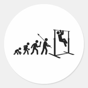Pull-Ups Runder Aufkleber
