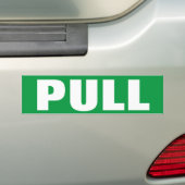 PULL zum Öffnen des Türfensters auf dem Vinylaufkl Autoaufkleber (Auf Auto)