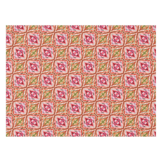 Pulled Bubble Fun / 1974 / Mirror Drehung / Tischdecke (Vorderseite (Horizontal))