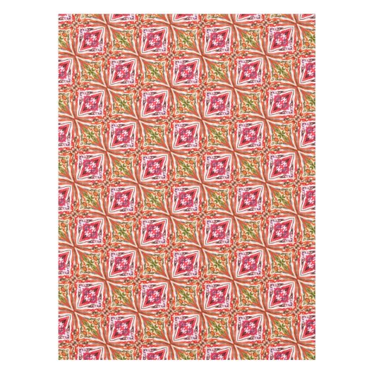 Pulled Bubble Fun / 1974 / Mirror Drehung / Tischdecke (Vorderseite)