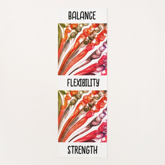 Pulled Bubble Fun / 1974 / Yogamatte (Vorderseite)