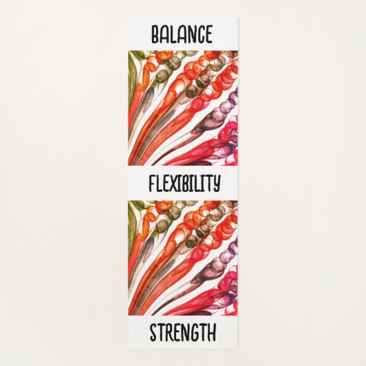 Pulled Bubble Fun / 1974 / Yogamatte (Rückseite)