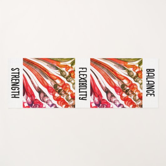 Pulled Bubble Fun / 1974 / Yogamatte (Vorderseite (Horizontal))