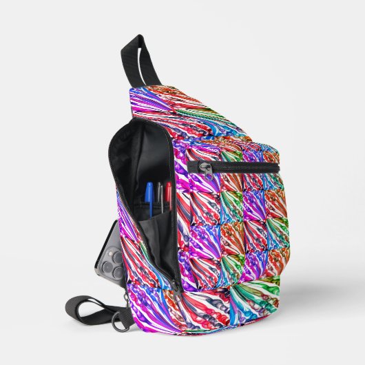 Pulled Bubble Fun / Filter / Crossbody Bag (Offen)