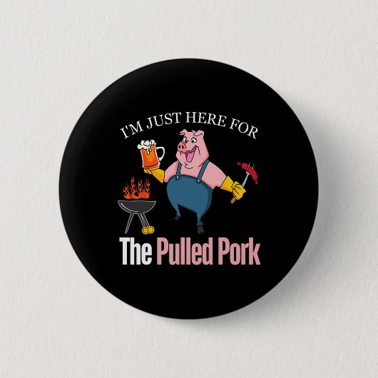 Pulled Pork American ich bin gerade hier für das S Button (Vorderseite)