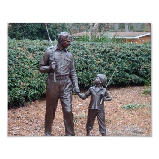 Pullen Park Raleigh Foto Print Andy Griffith (Vorne)