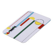 Pulley Abstract Magnet – Farbdesign (Linke Seite)