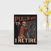 Pullin Wire Til I Rereifen Karte (Gelbe Blume)