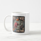 Pullin Wire Til I Rereifen Skelett Elektrischer Vi Kaffeetasse (Links)