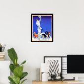 Pullman Art Deco Ad (1930er) 16x20 Poster (Heimbüro)