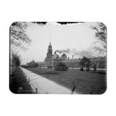 Pullman Palace Car Co., Pullman, Illinois c1900 Magnet (Horizontal)