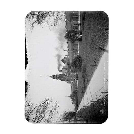 Pullman Palace Car Co., Pullman, Illinois c1900 Magnet (Vertikal)