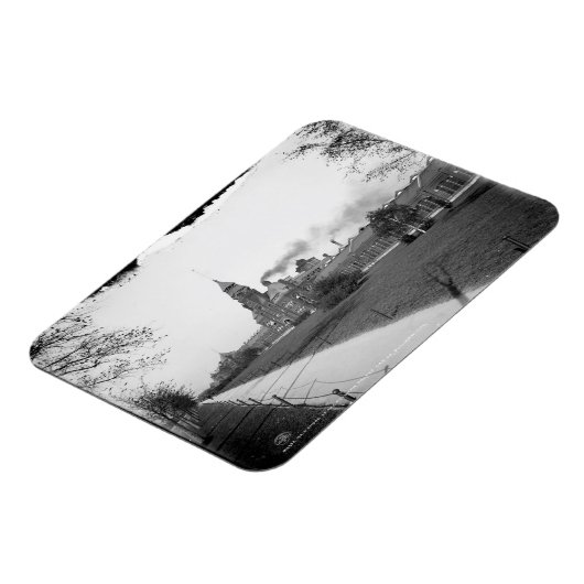 Pullman Palace Car Co., Pullman, Illinois c1900 Magnet (Linke Seite)