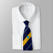 Pullman (Washington) Stadtflagge Neck Tie Krawatte (Gebunden)