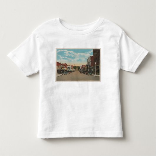 Pullman, WAView von HauptStreetPullman, WA Kleinkind T-shirt (Vorderseite)